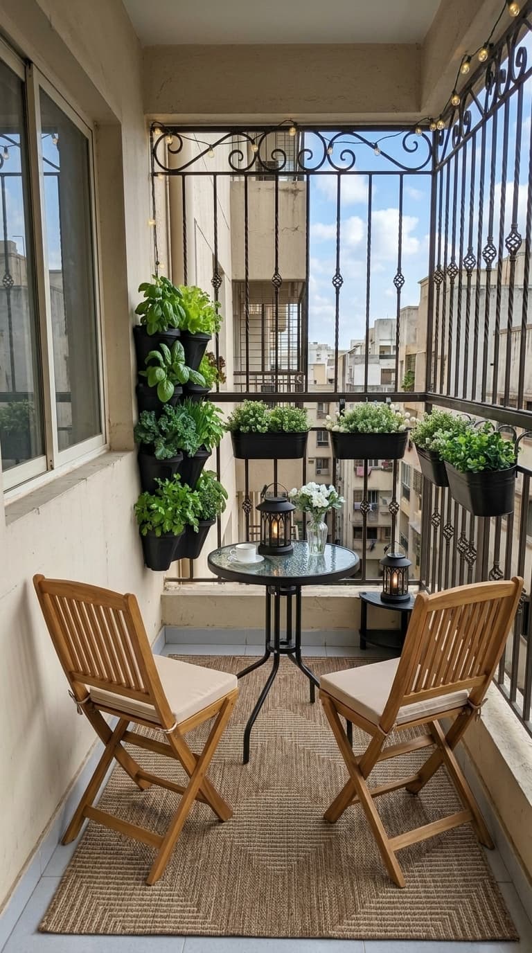 Functional balcony makeover