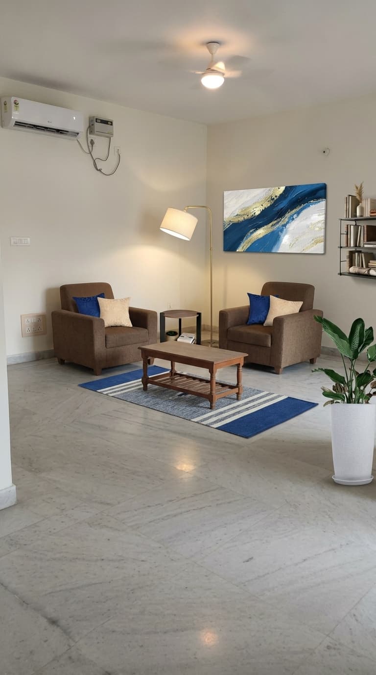 Traditional living room makeover