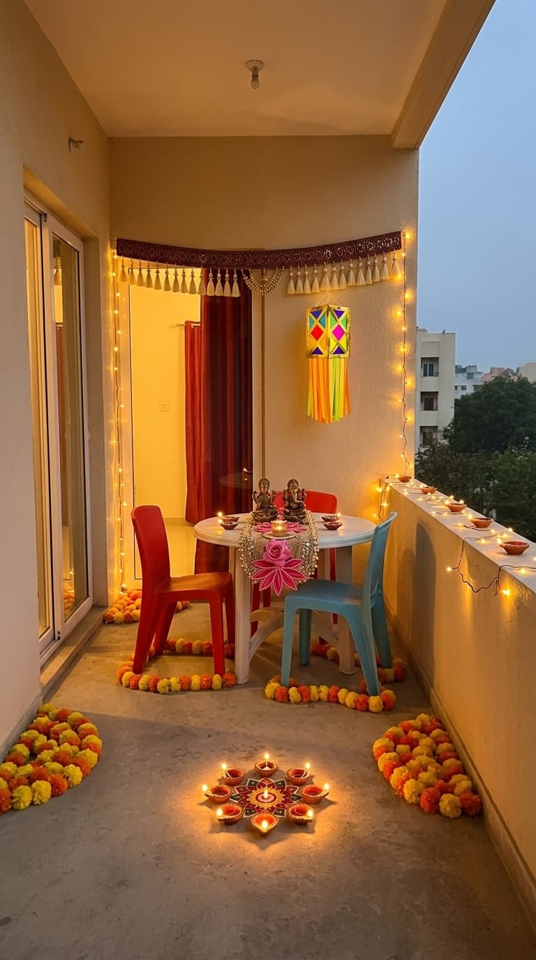 Royal Diwali decoration